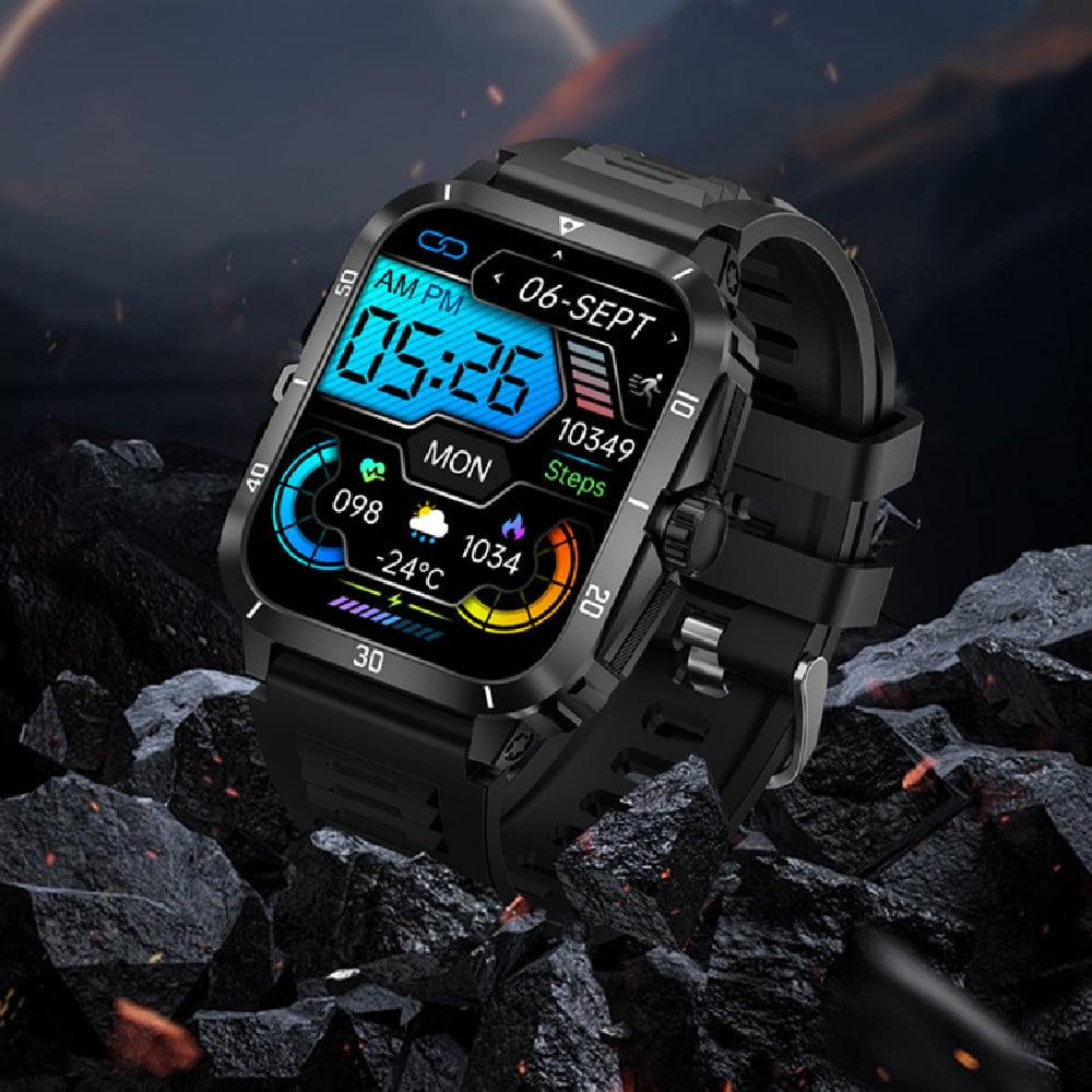Smart Outdoor Sports Watch with Bluetooth Calling