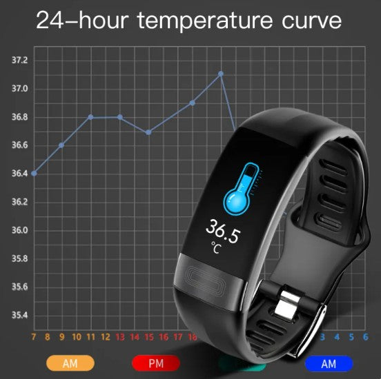 Smart Health Bracelet w/ECG, Heart Rate, and Sleep Monitoring