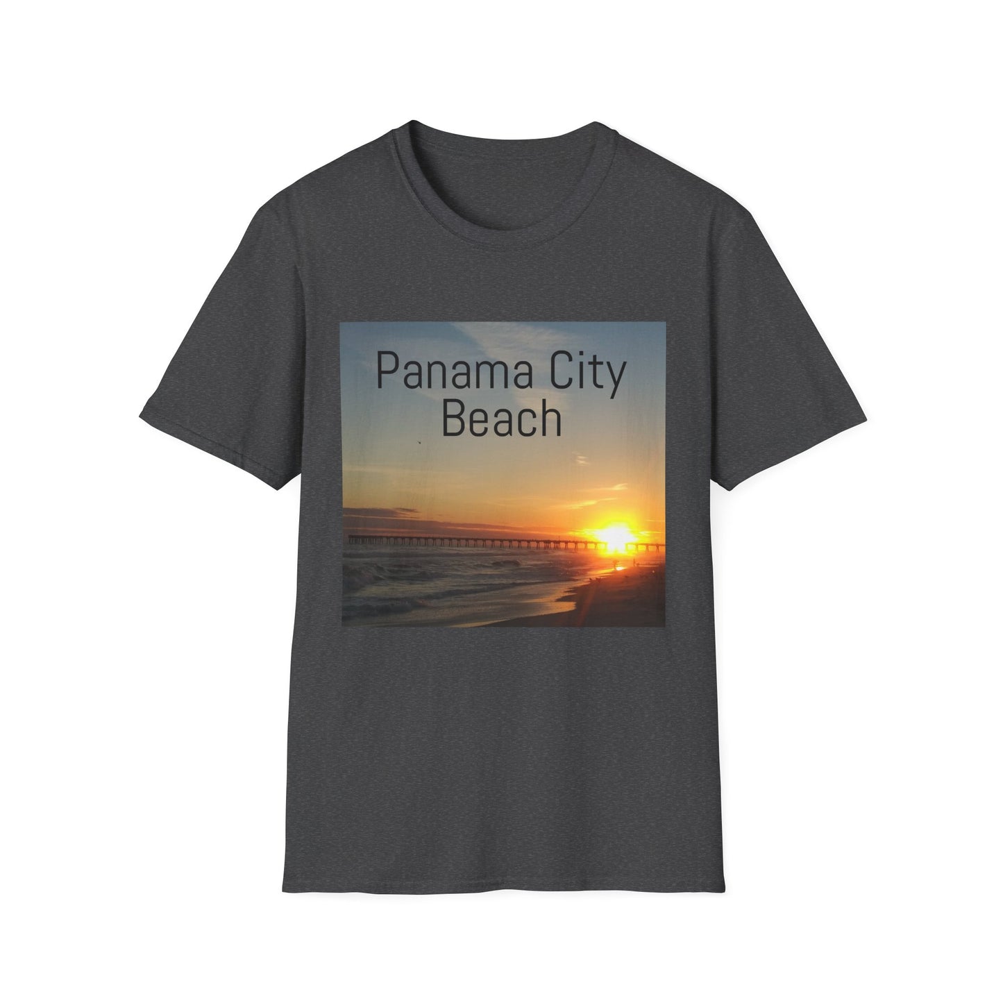 Panama City Beach Sunset T-Shirt — Scenic Coastal Vacation Tee
