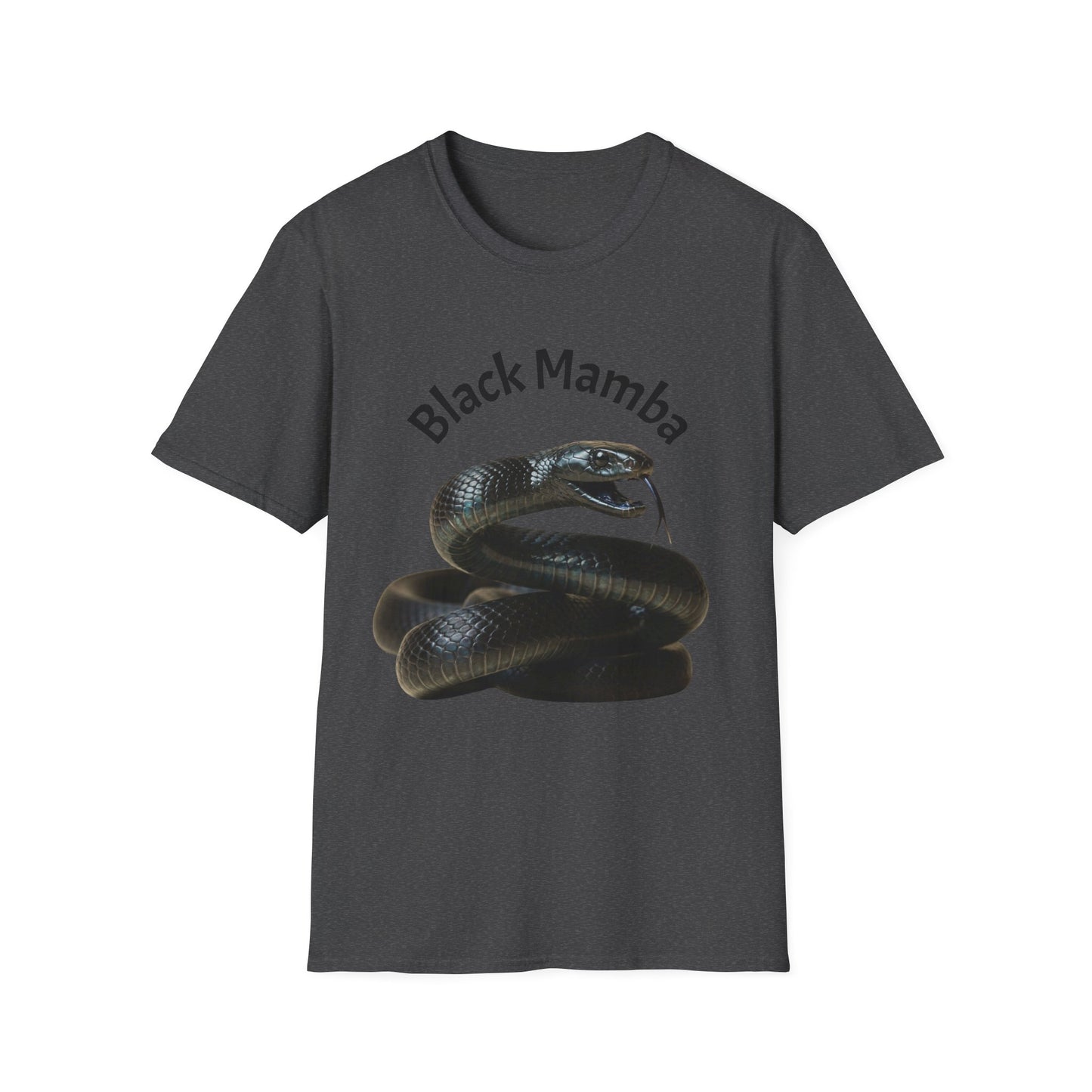 Black Mamba T-Shirt — Graphic Snake Tee