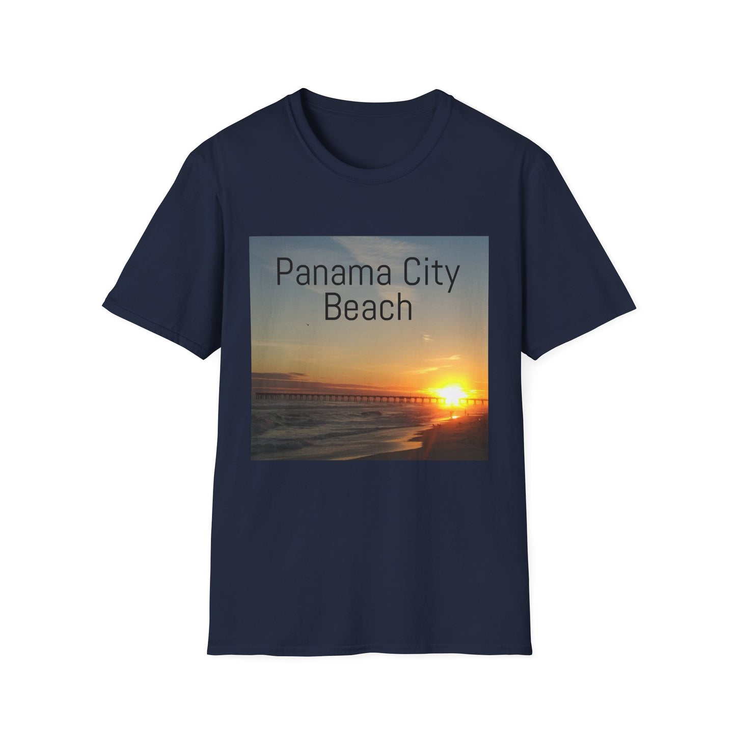 Panama City Beach Sunset T-Shirt — Scenic Coastal Vacation Tee