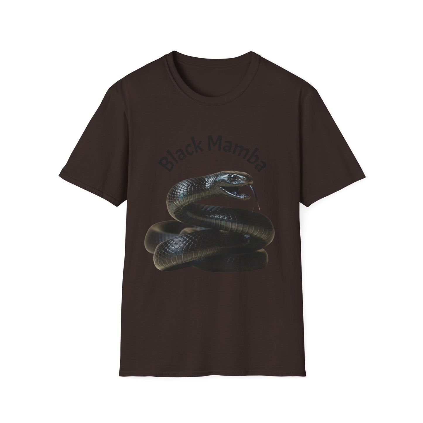 Black Mamba T-Shirt — Graphic Snake Tee