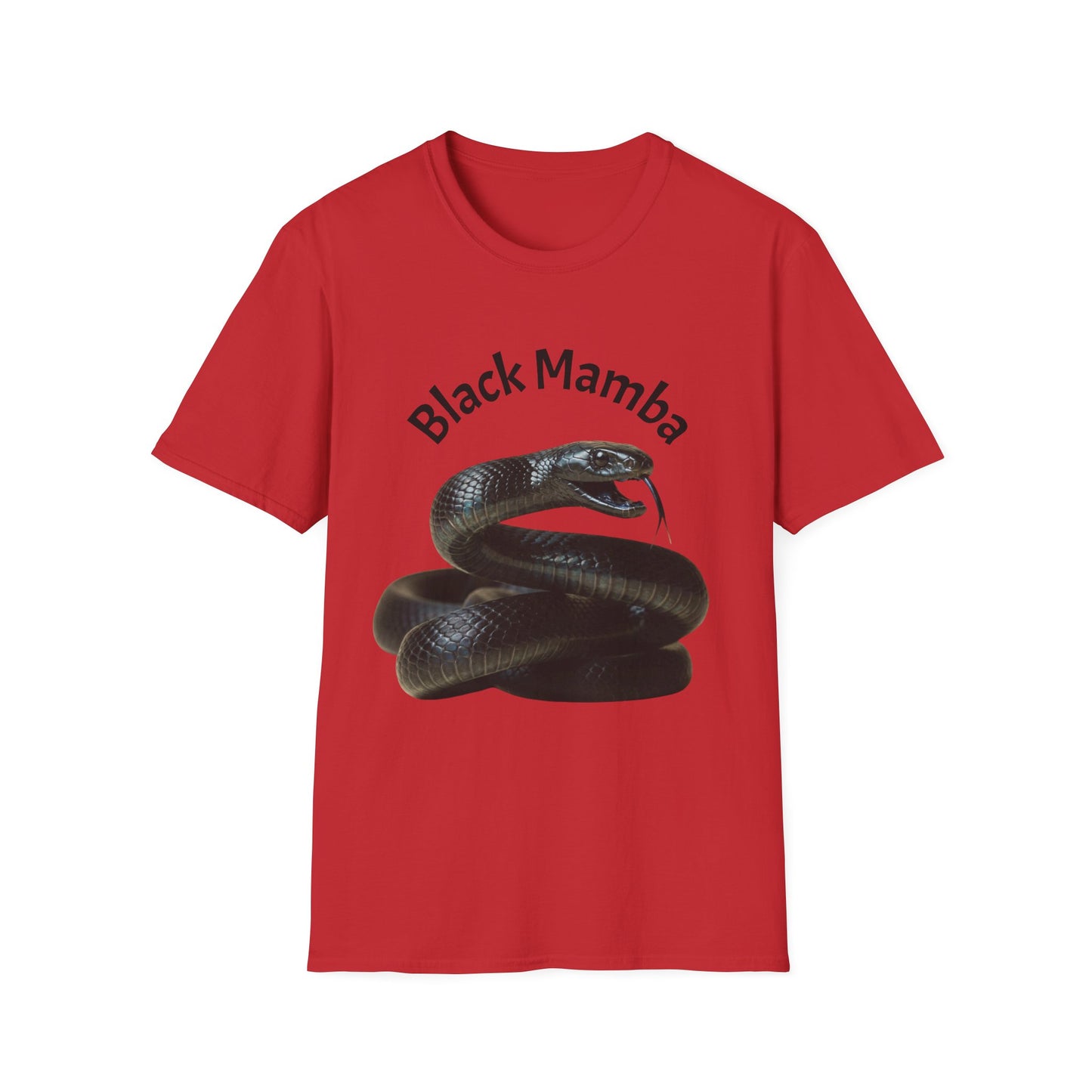 Black Mamba T-Shirt — Graphic Snake Tee