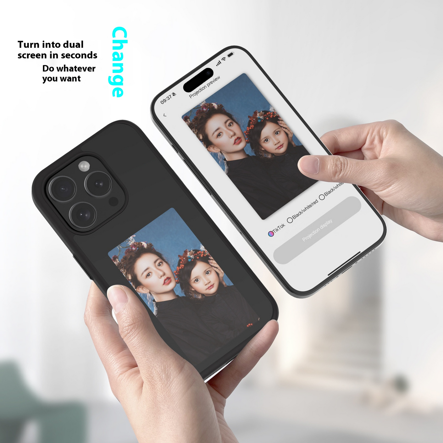 Phone Case with Smart Display