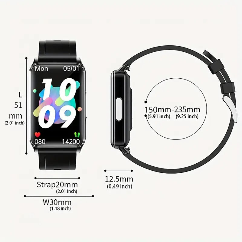 Smart Watch with Heart Rate and ECG Monitoring