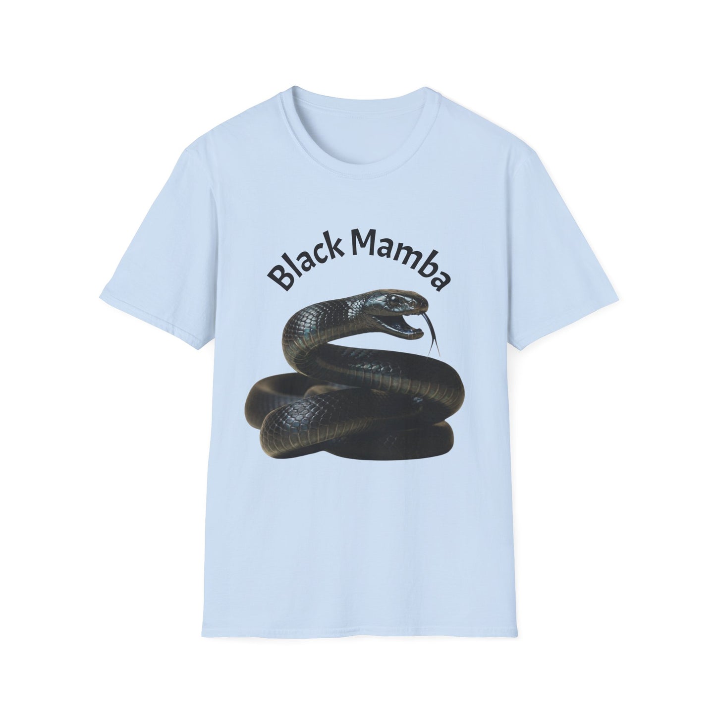 Black Mamba T-Shirt — Graphic Snake Tee