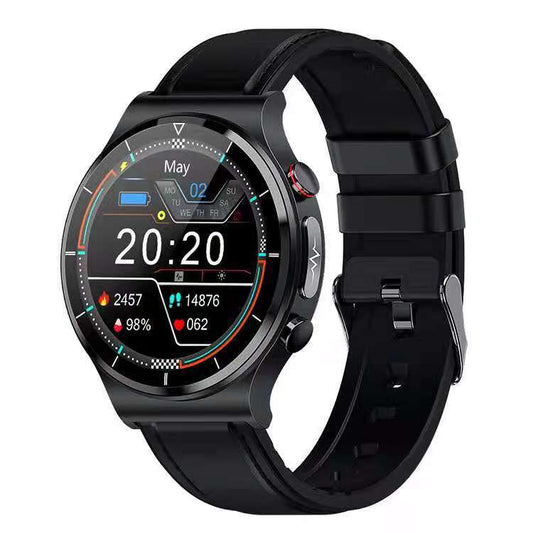 Smart Watch with Wireless Charging and ECG Monitoring