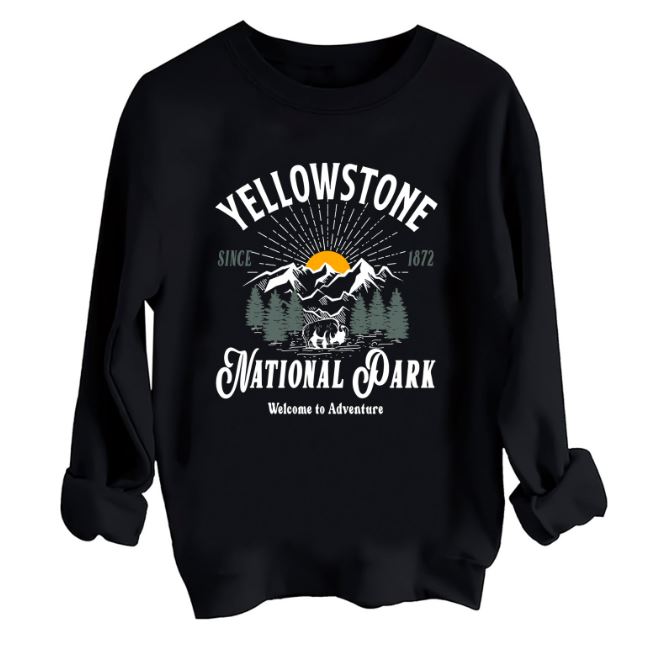 K Round Neck Loose Sweat Shirt