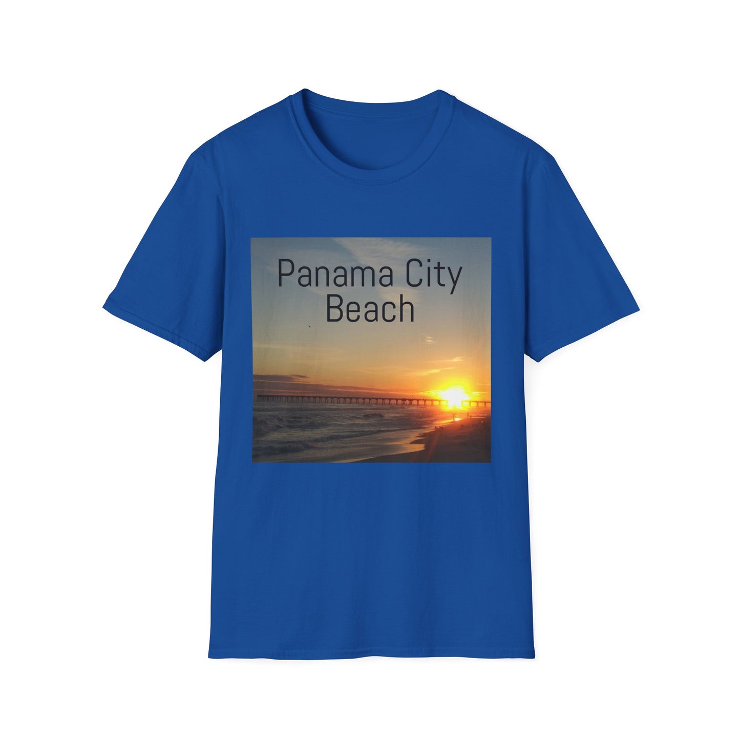 Panama City Beach Sunset T-Shirt — Scenic Coastal Vacation Tee