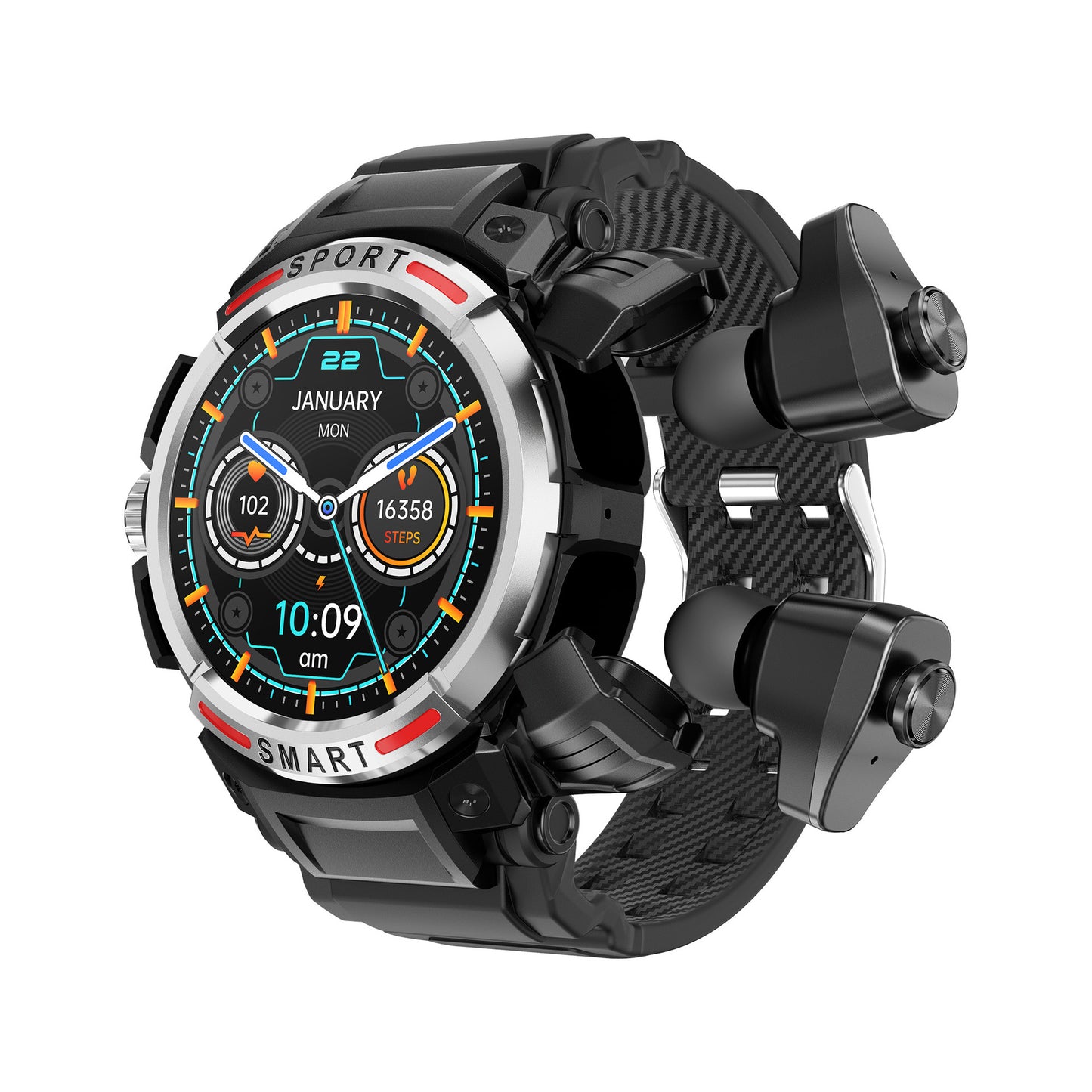 GT100 Smart Watch with Bluetooth Headset and NFC