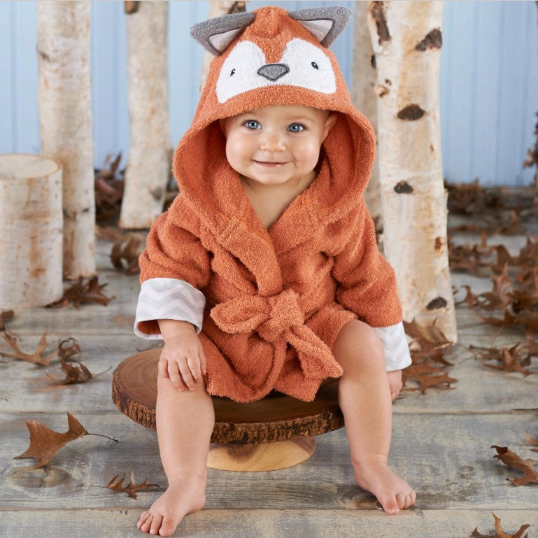 3-Size Shark Bath Towel - Baby Cartoon Hooded Robe
