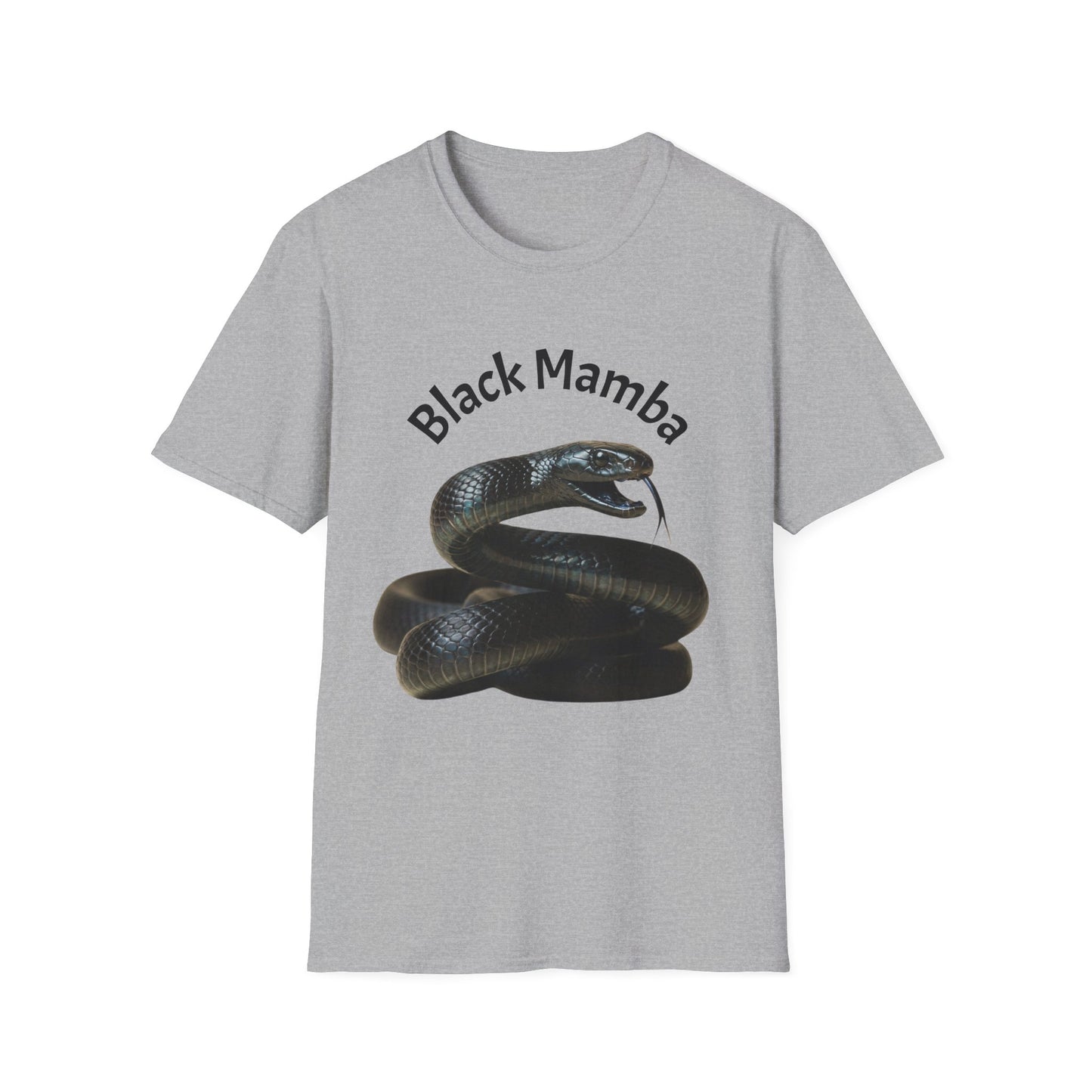 Black Mamba T-Shirt — Graphic Snake Tee