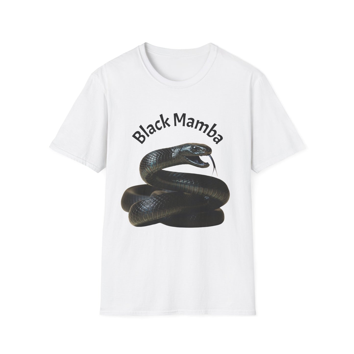 Black Mamba T-Shirt — Graphic Snake Tee
