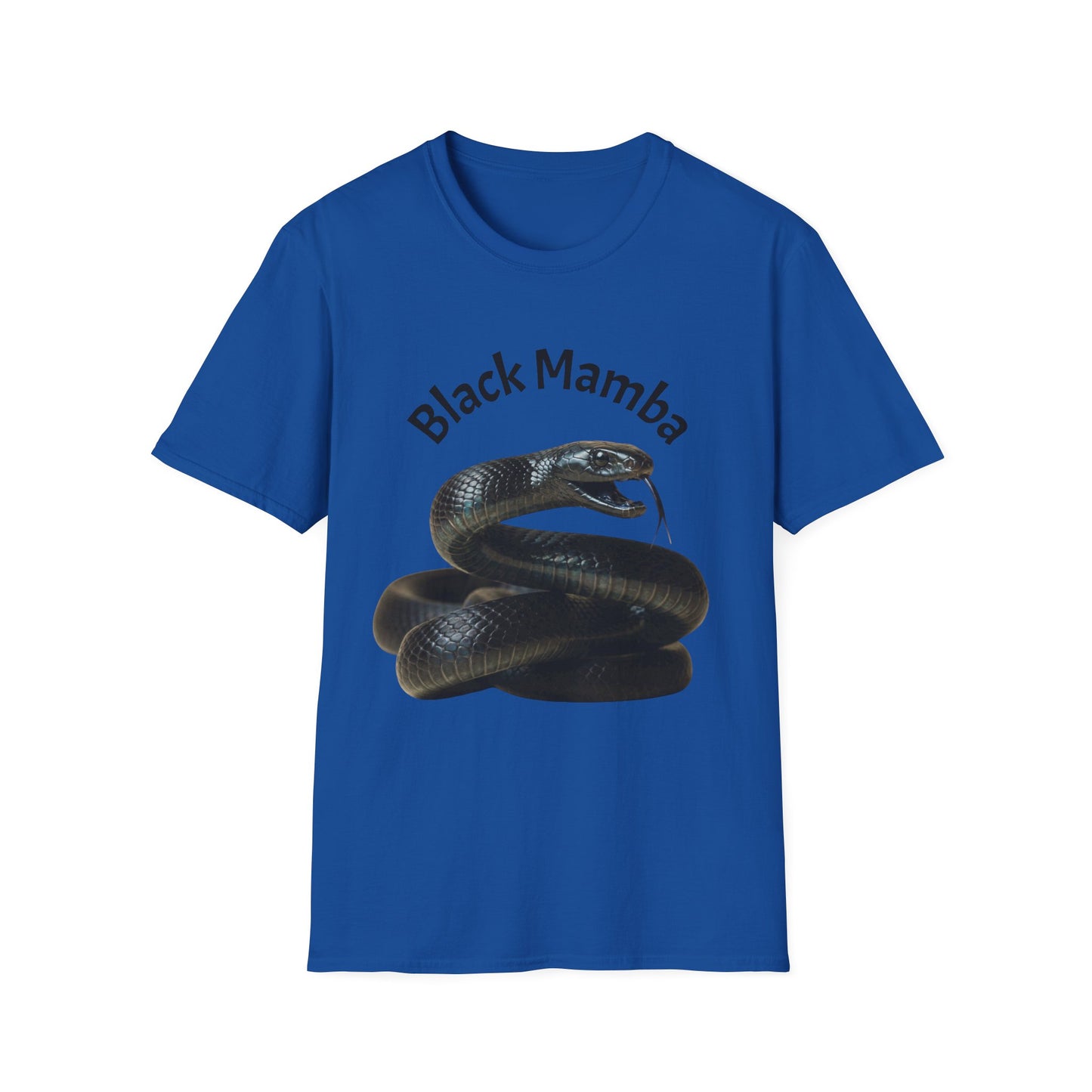 Black Mamba T-Shirt — Graphic Snake Tee