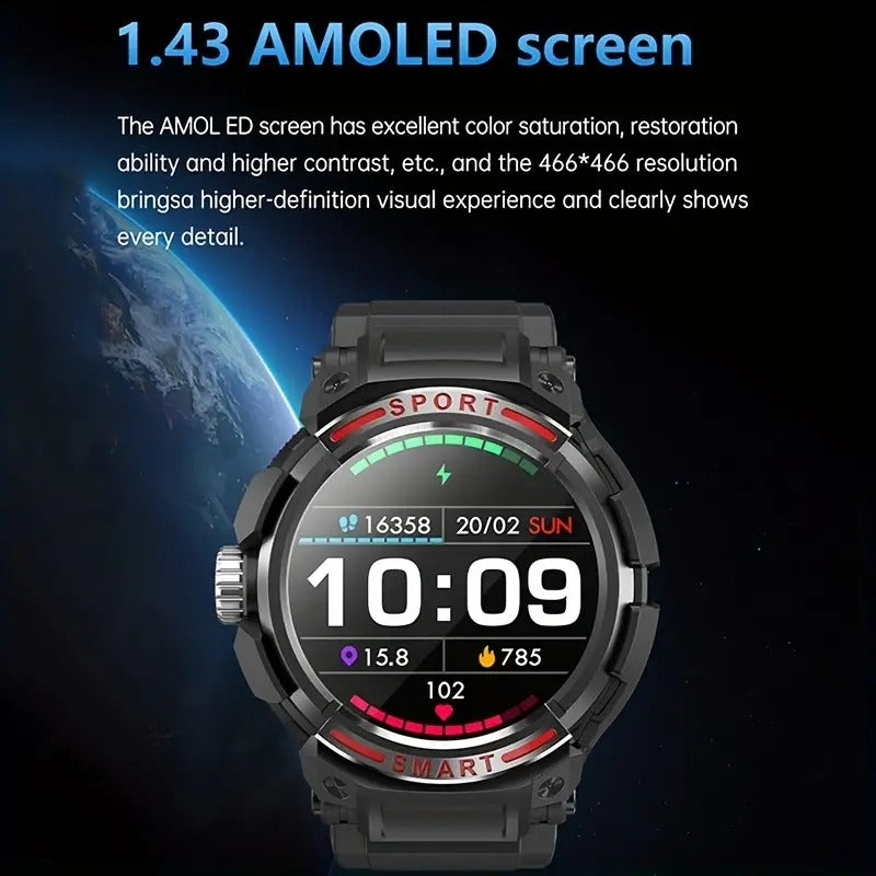 GT100 Smart Watch with Bluetooth Headset and NFC