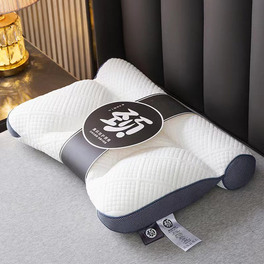 High-Density Knitted Neck Support Pillow for Sleep