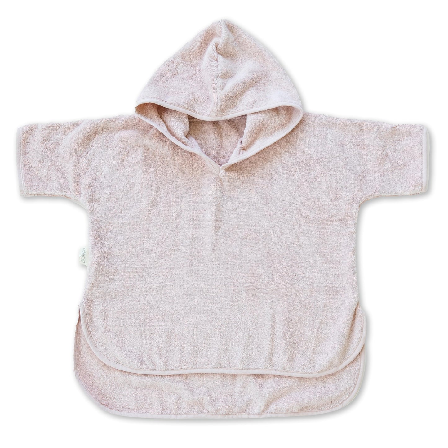 Natemia Organic Poncho Hooded Baby Towel – Ultra Soft and Absorbent Cloud Touch Cotton Baby Hooded Towel Kids Towel Cover-Up Baby Robe and Newborn Baby Bath Essentials